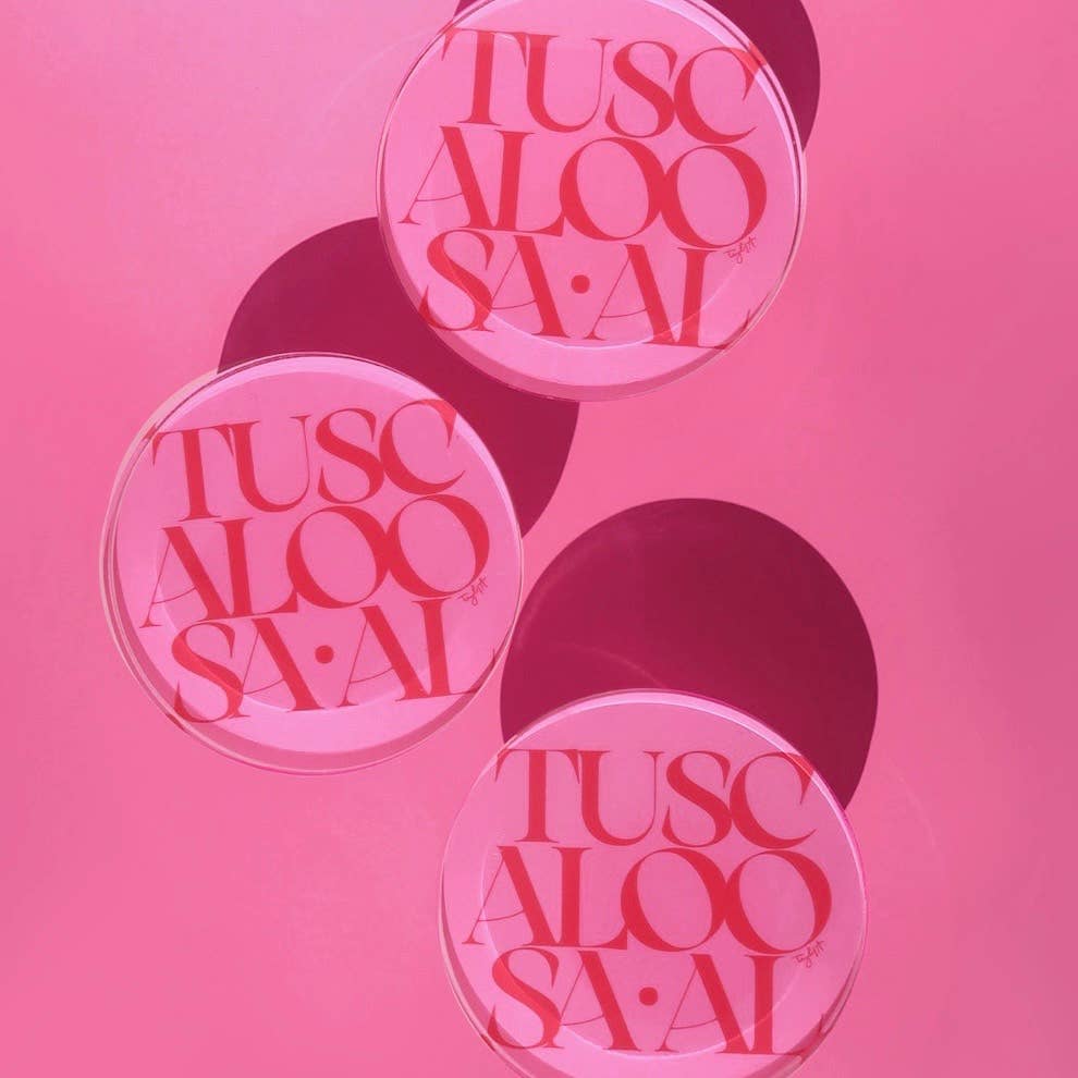 Acrylic Tuscaloosa, Alabama Coaster
