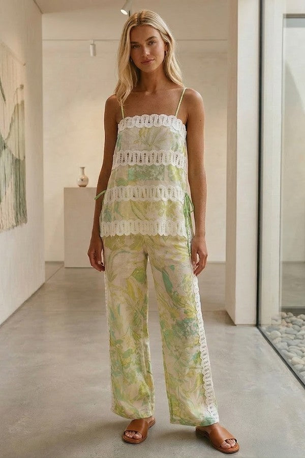 Limoncello Lace Top
