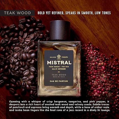Mistral Teak Wood Cologne