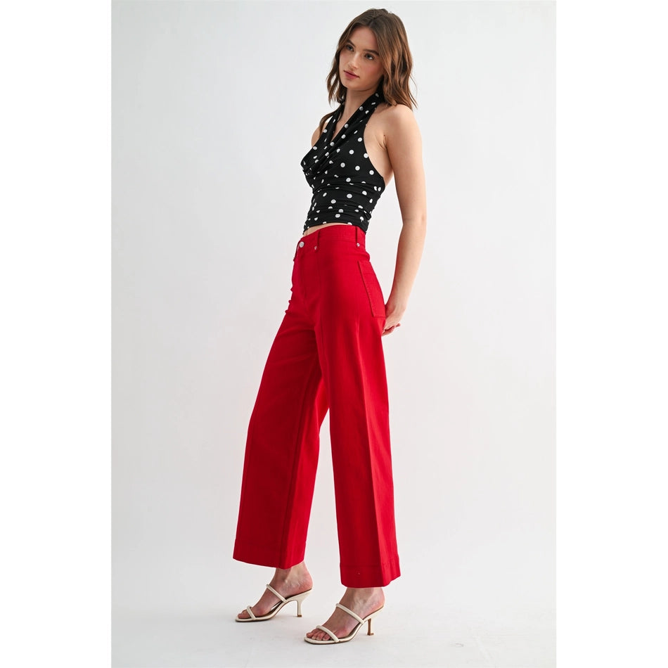 The Red Haute Pant