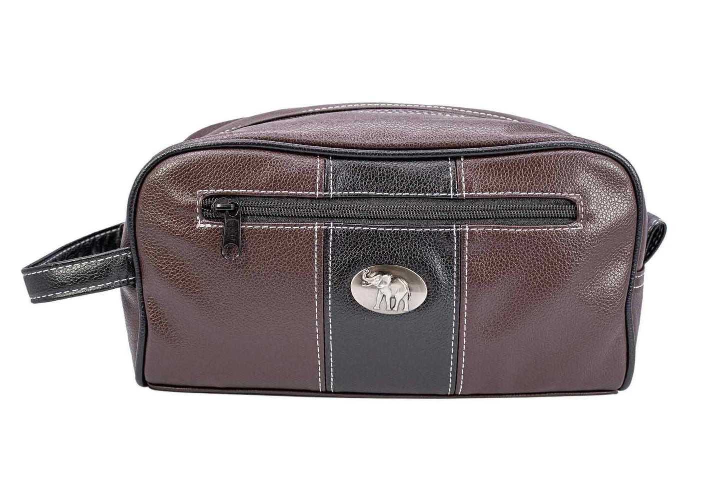 Alabama Crimson Tide Men's Toiletry Dopp Bag Brown
