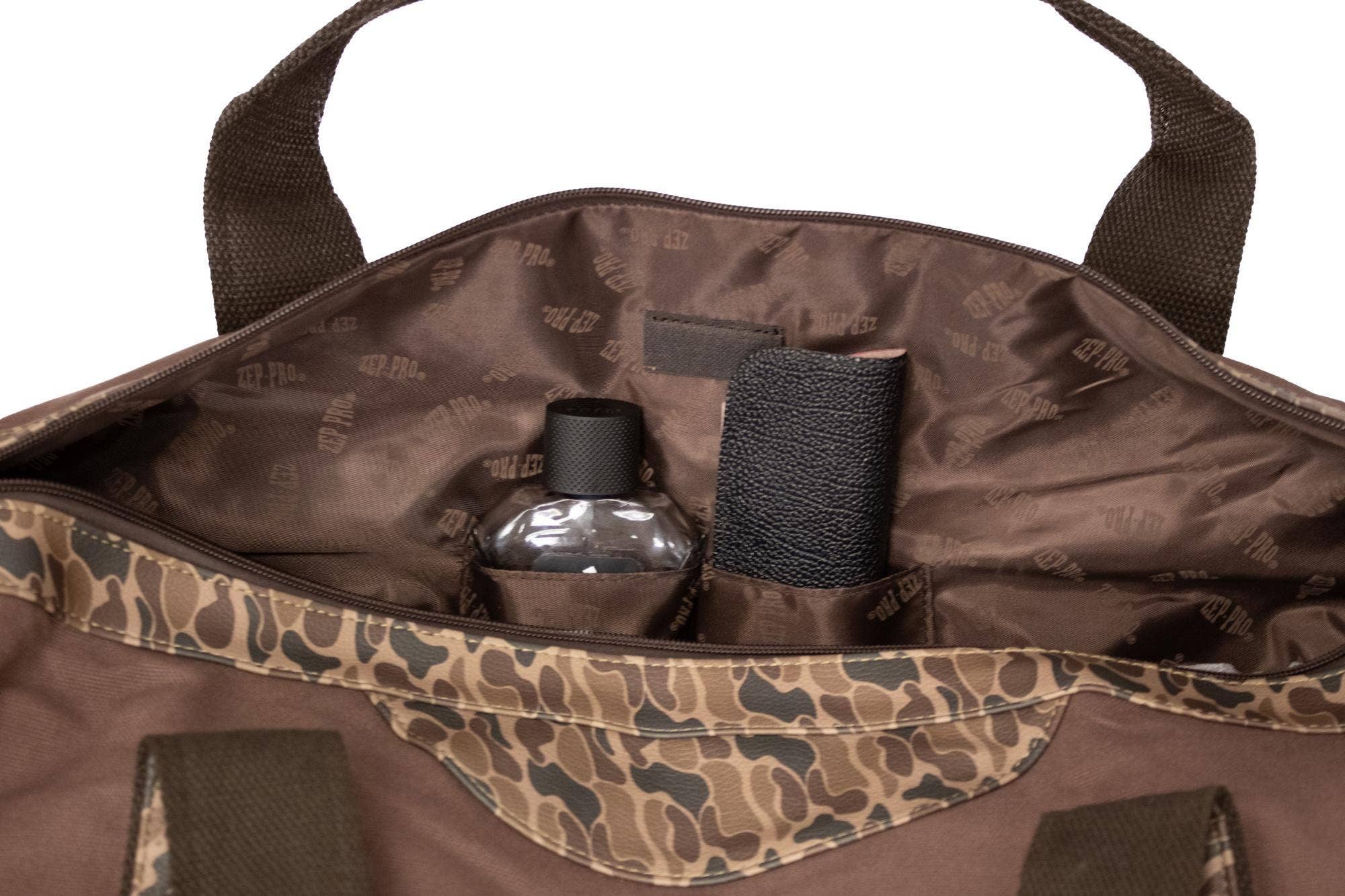 Ole Miss Rebels Camo Canvas Weekender Bag
