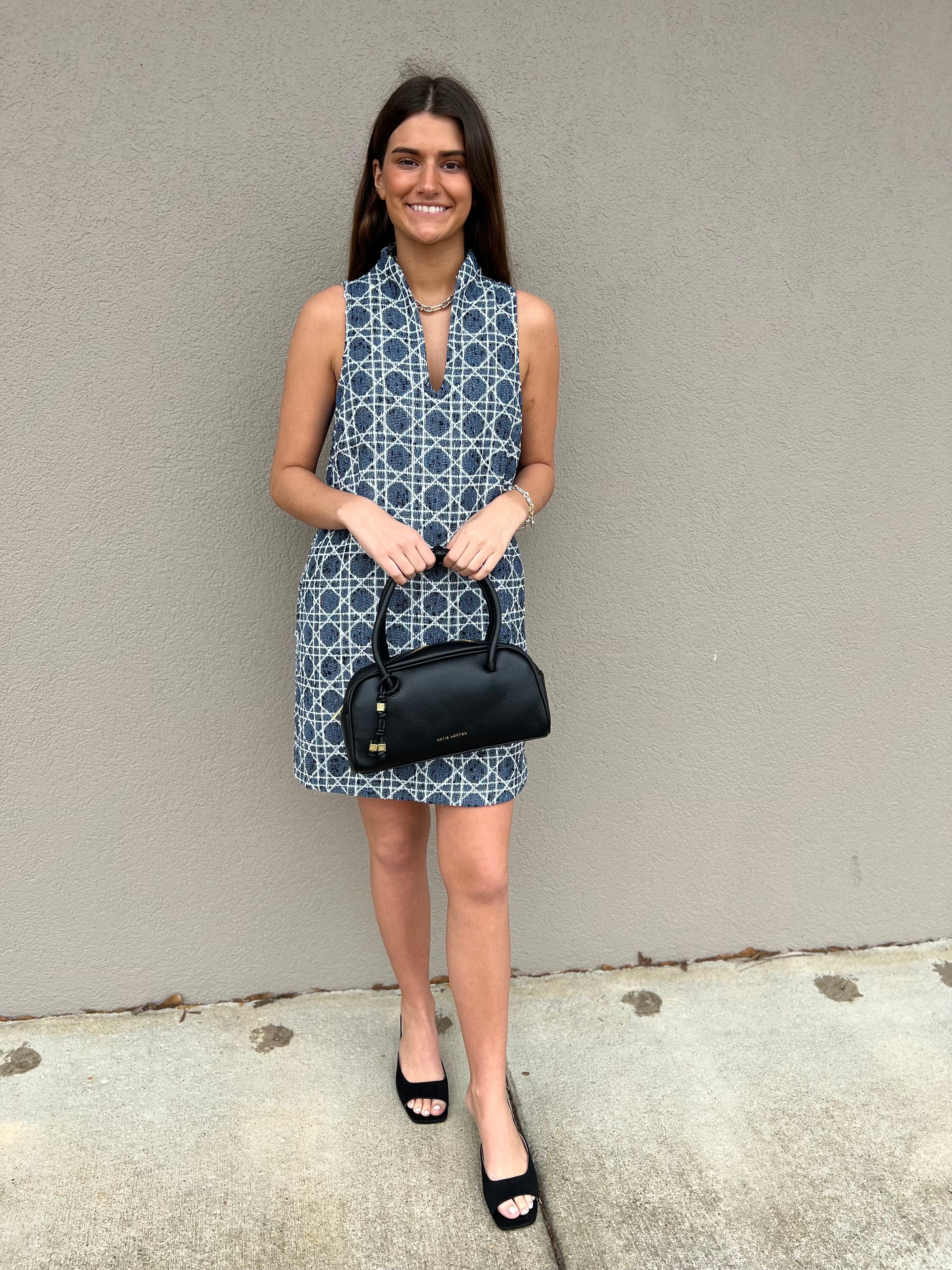 Navy Charm Dress