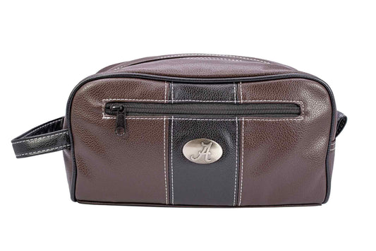 Alabama Crimson Tide Men's Toiletry Dopp Bag Brown