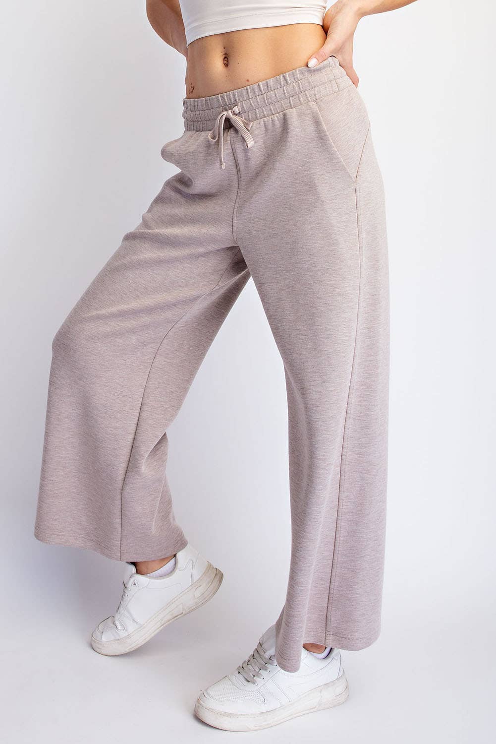 Butter Soft Cropped Wide Leg Pant
