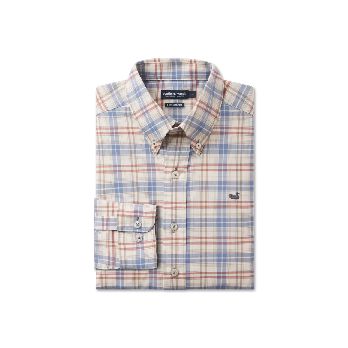 Highlands Lattice Performance Dress Shirt