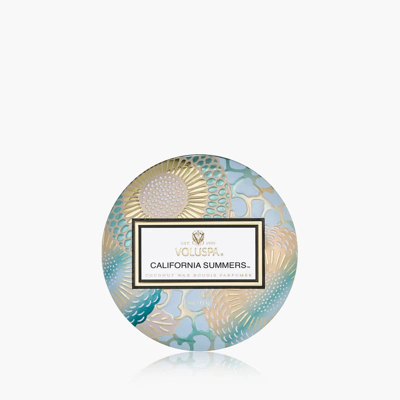 Voluspa Mini Tin - California Summers