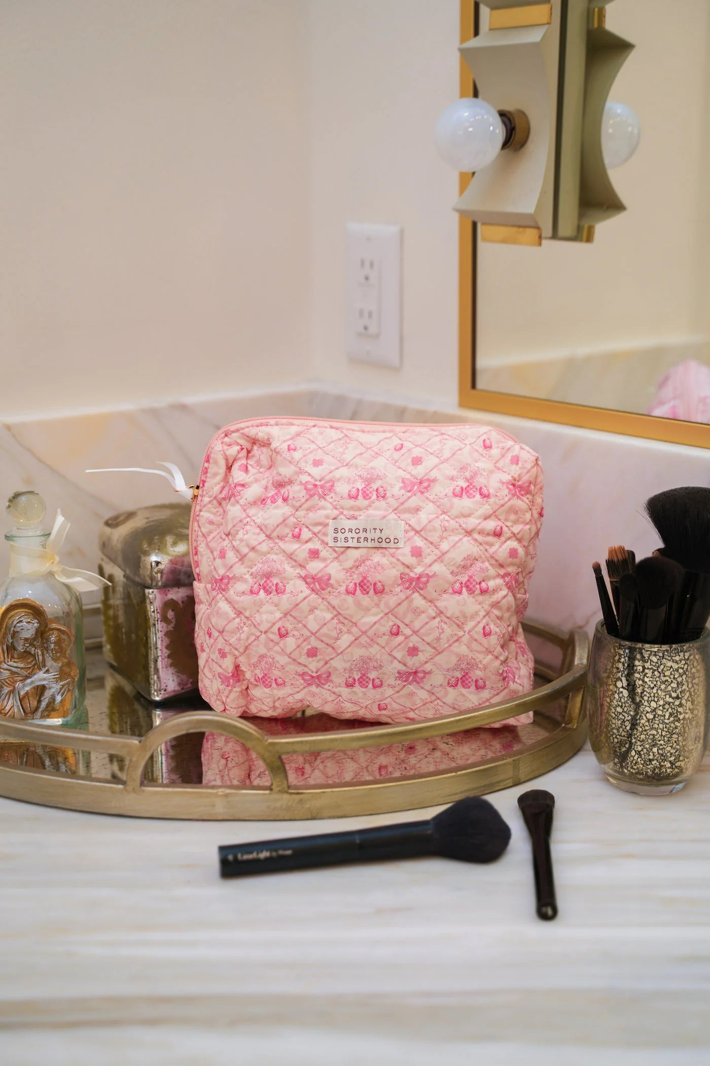S&S Phi Mu Toiletry Bag