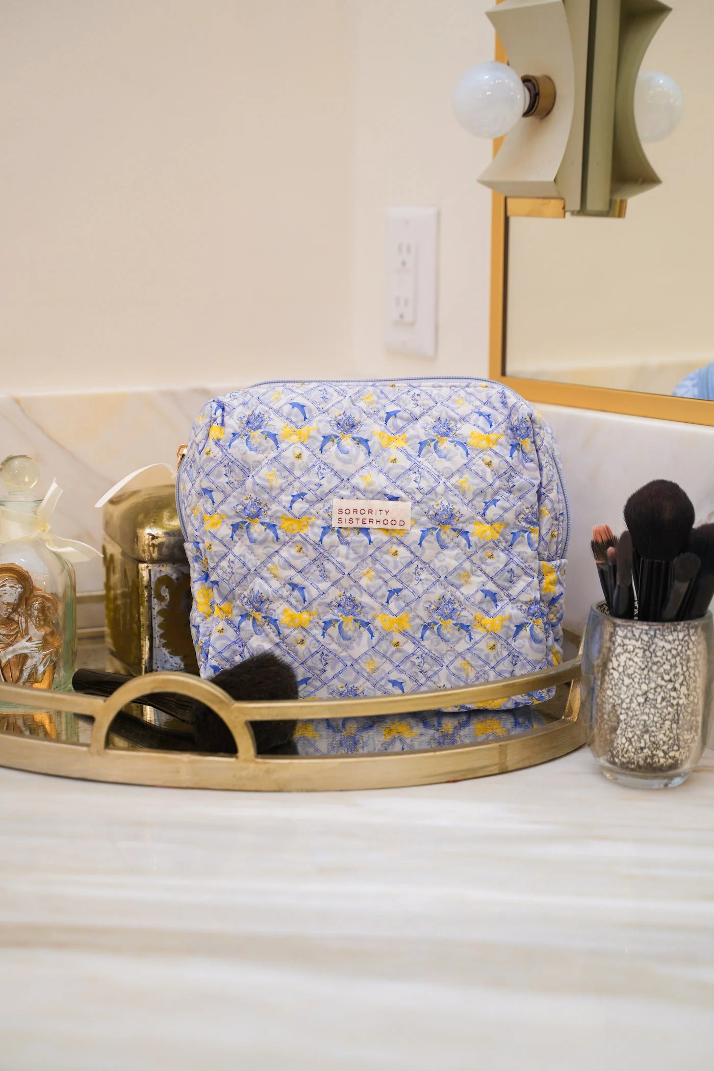 S&S Delta Delta Delta Toiletry Bag
