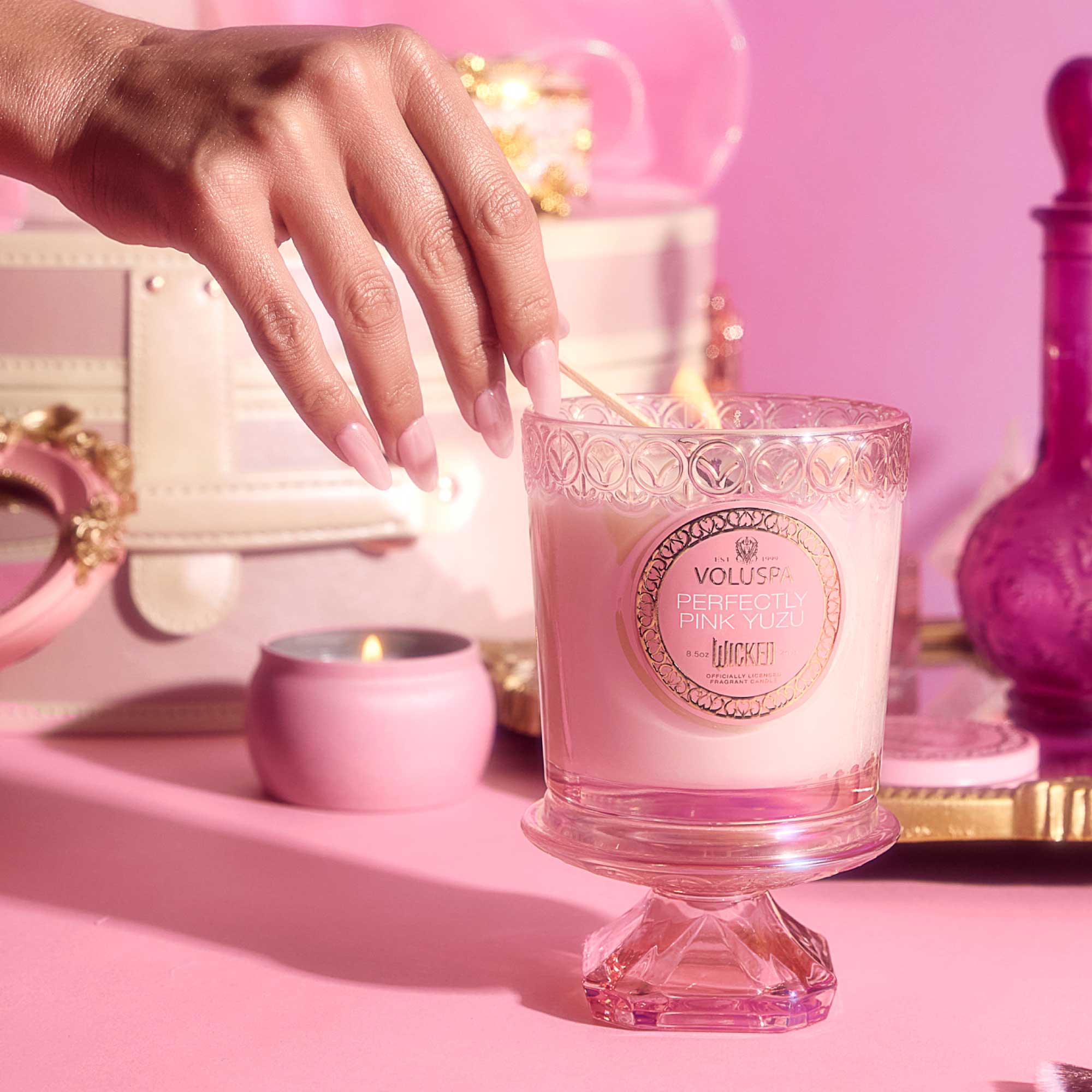 Perfectly Pink Yuzu Boxed Candle 8.5oz