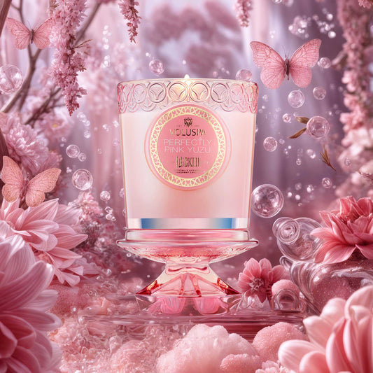 Perfectly Pink Yuzu Boxed Candle 8.5oz