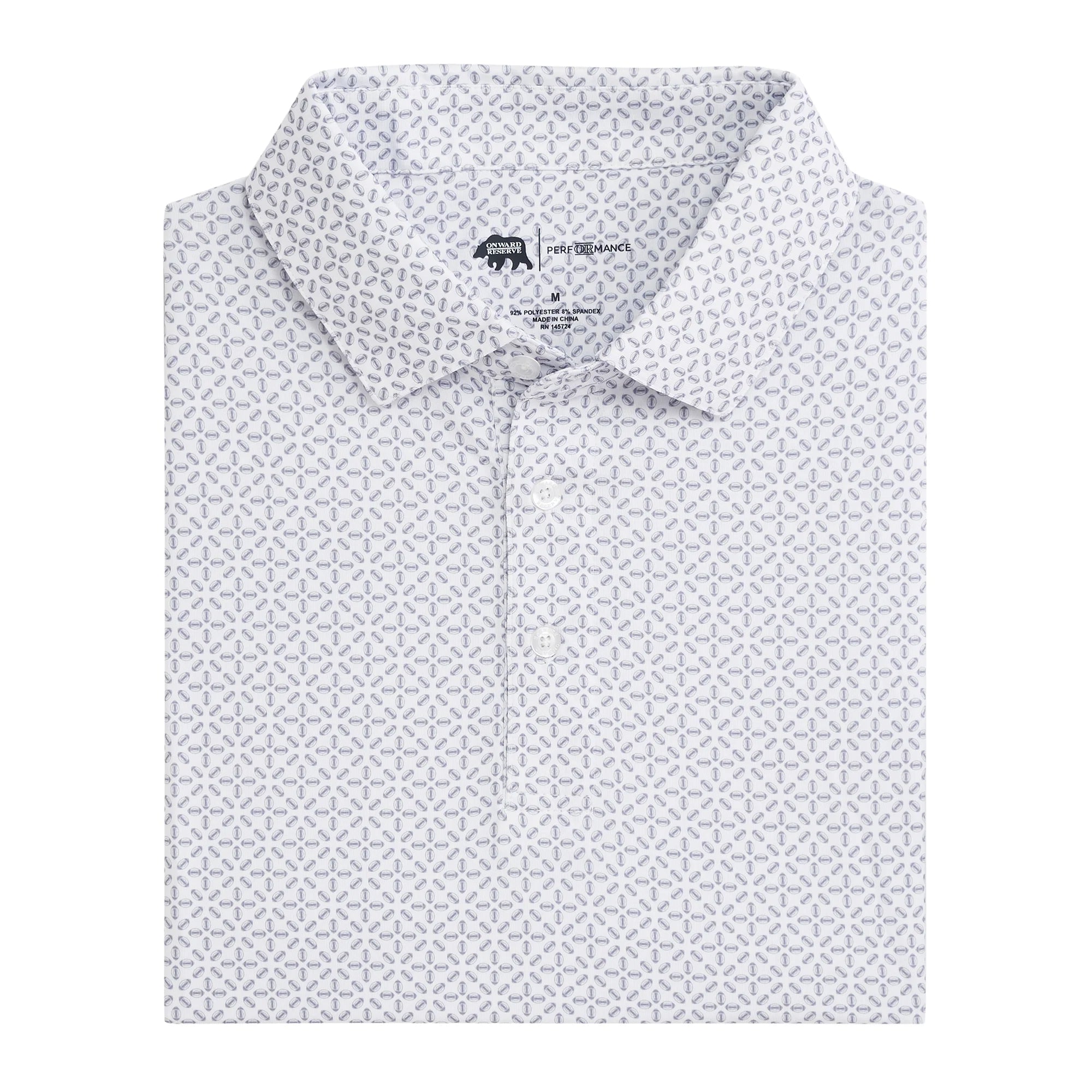 Gameday Printed Performance Polo
