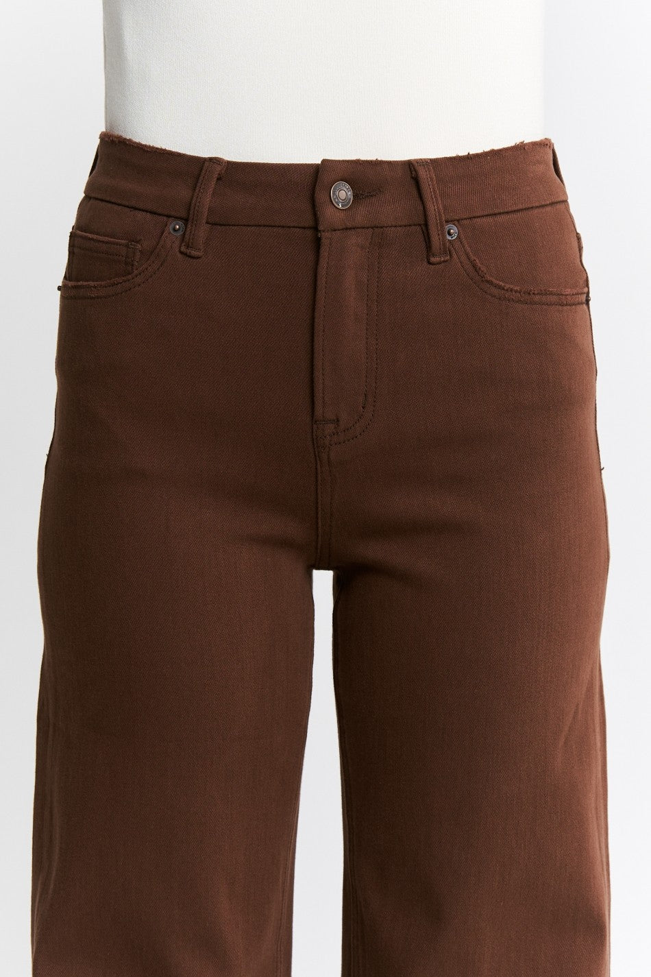 Brown High Rise Pants