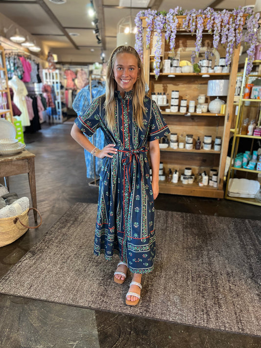 Blue Chateau Dress