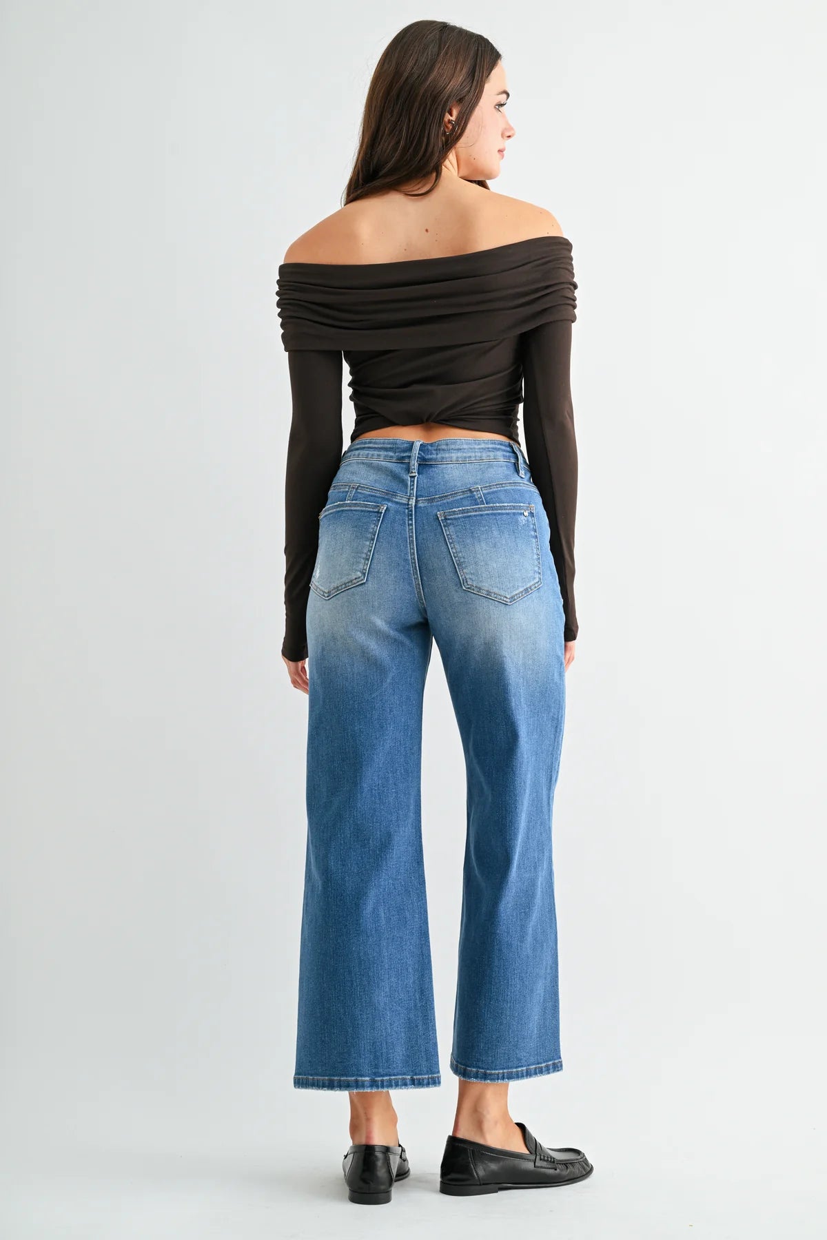 HIGH-RISE WIDE CROP - TUMMY TUCK