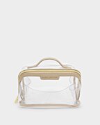 KL Medium Clear Make Up and Toiletry Bag