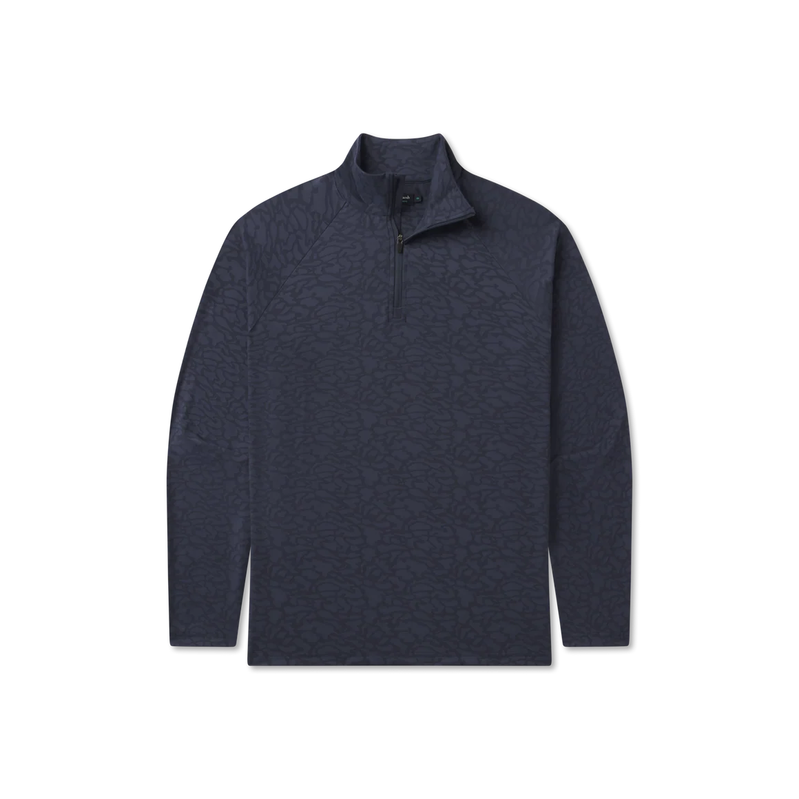 Quarterzip Navy Camo