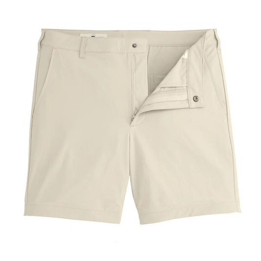 8” Harris Golf Shorts Stone