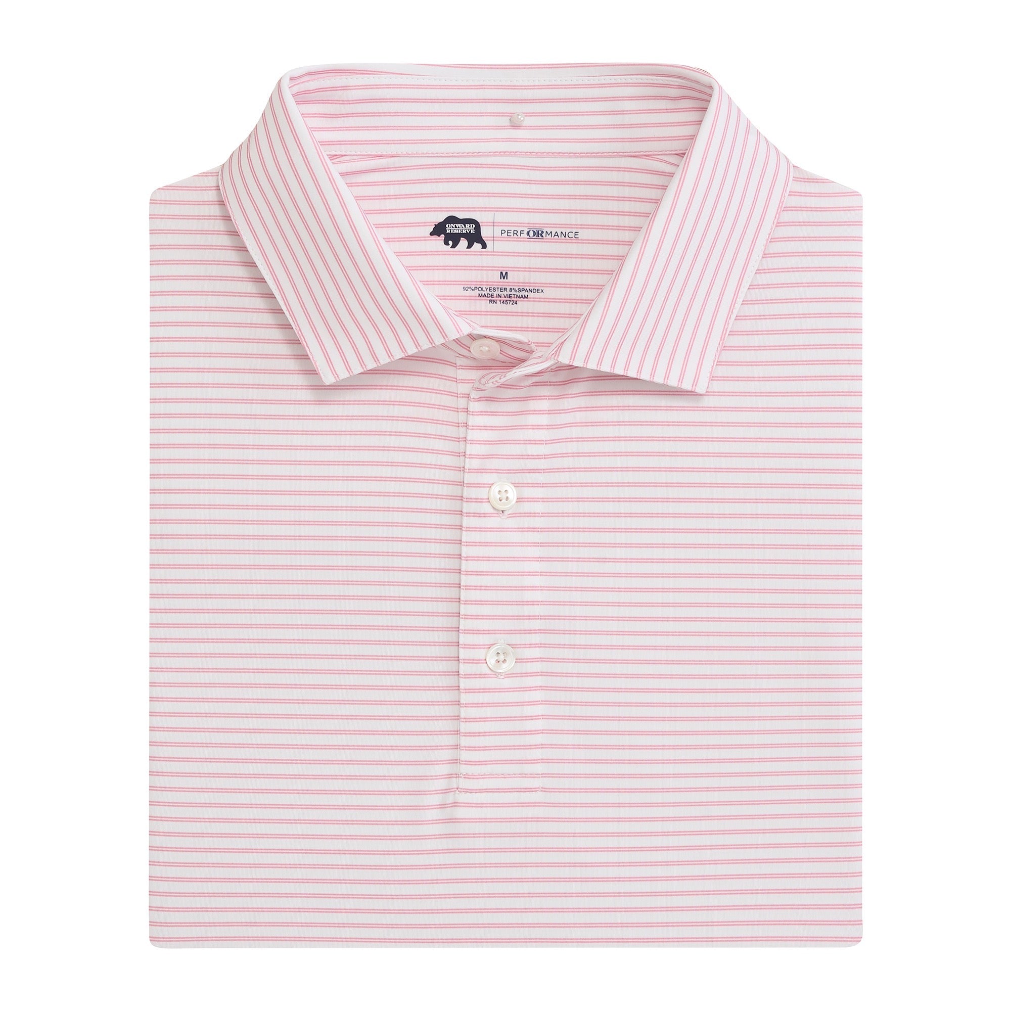 Wake Stripe Performance Polo