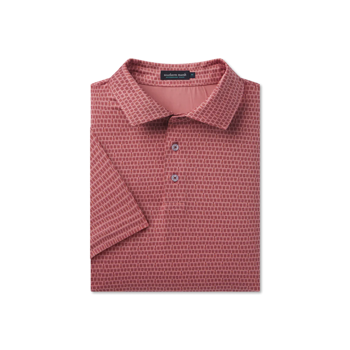 Flyline Performance Polo - Bourbon Trail