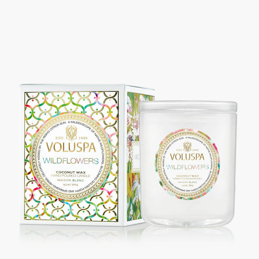 Voluspa Wildflower 9.5oz Classic Candle