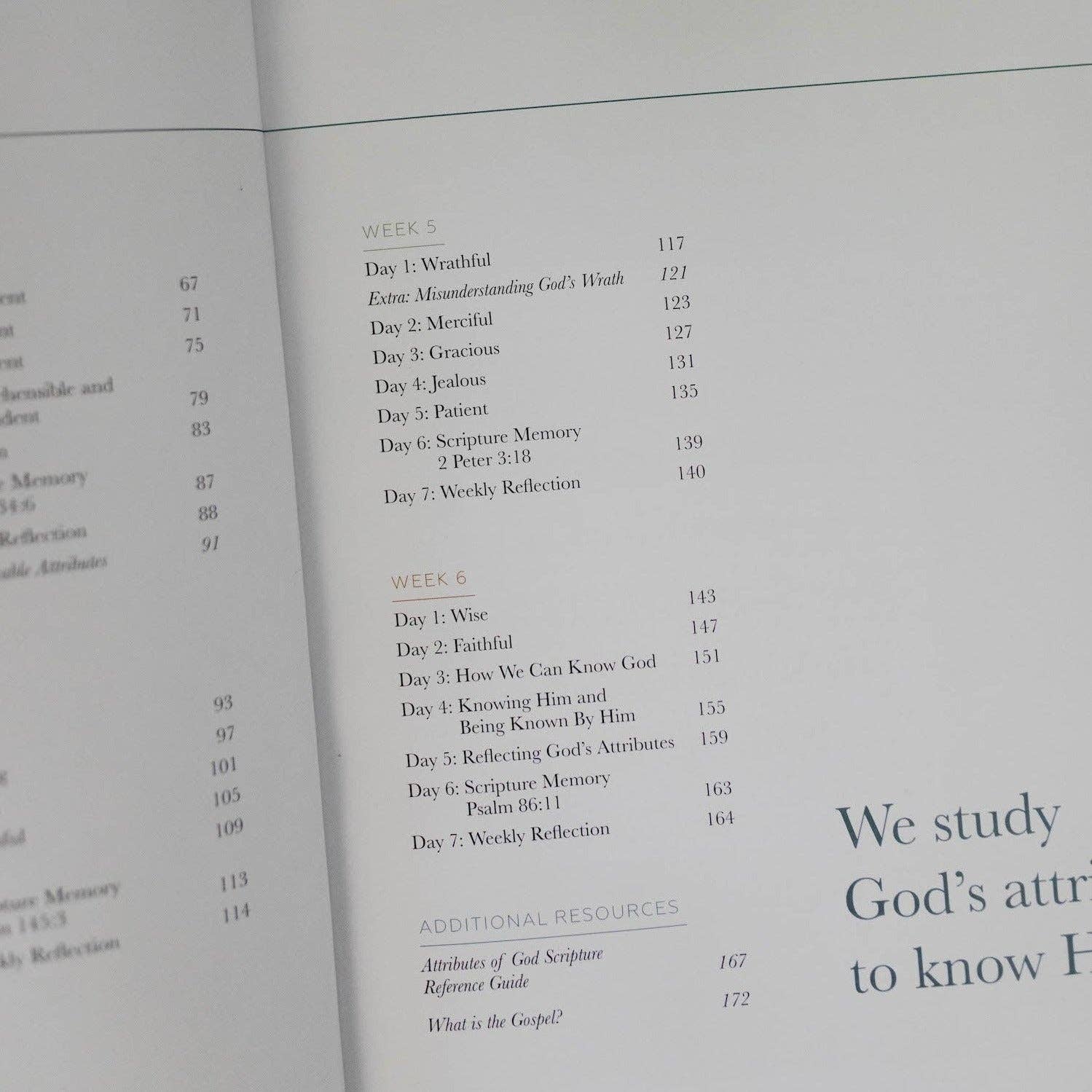 The Attributes of God Men's Bible Study