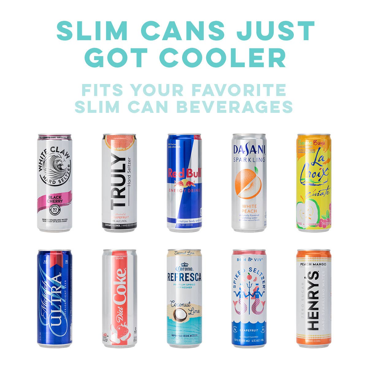 Olive Skinny Can Cooler (12oz)
