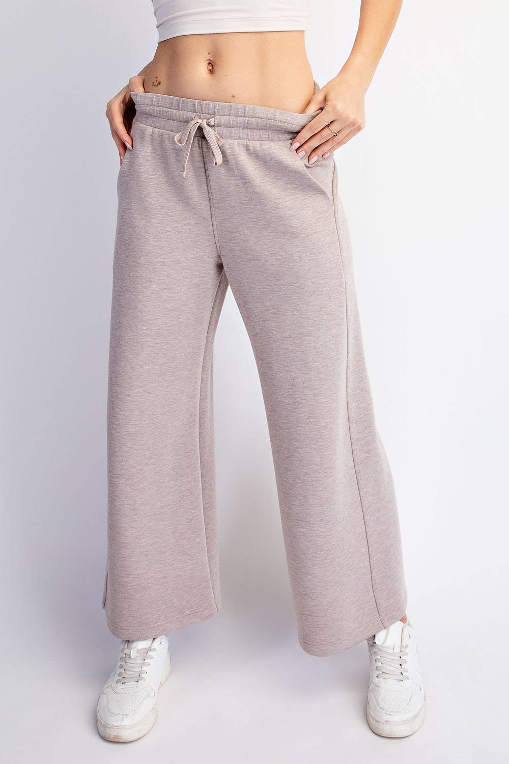 Butter Soft Cropped Wide Leg Pant