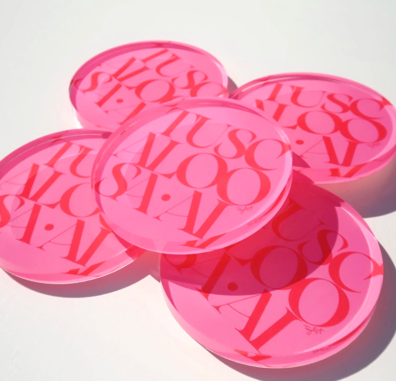 Acrylic Tuscaloosa, Alabama Coaster