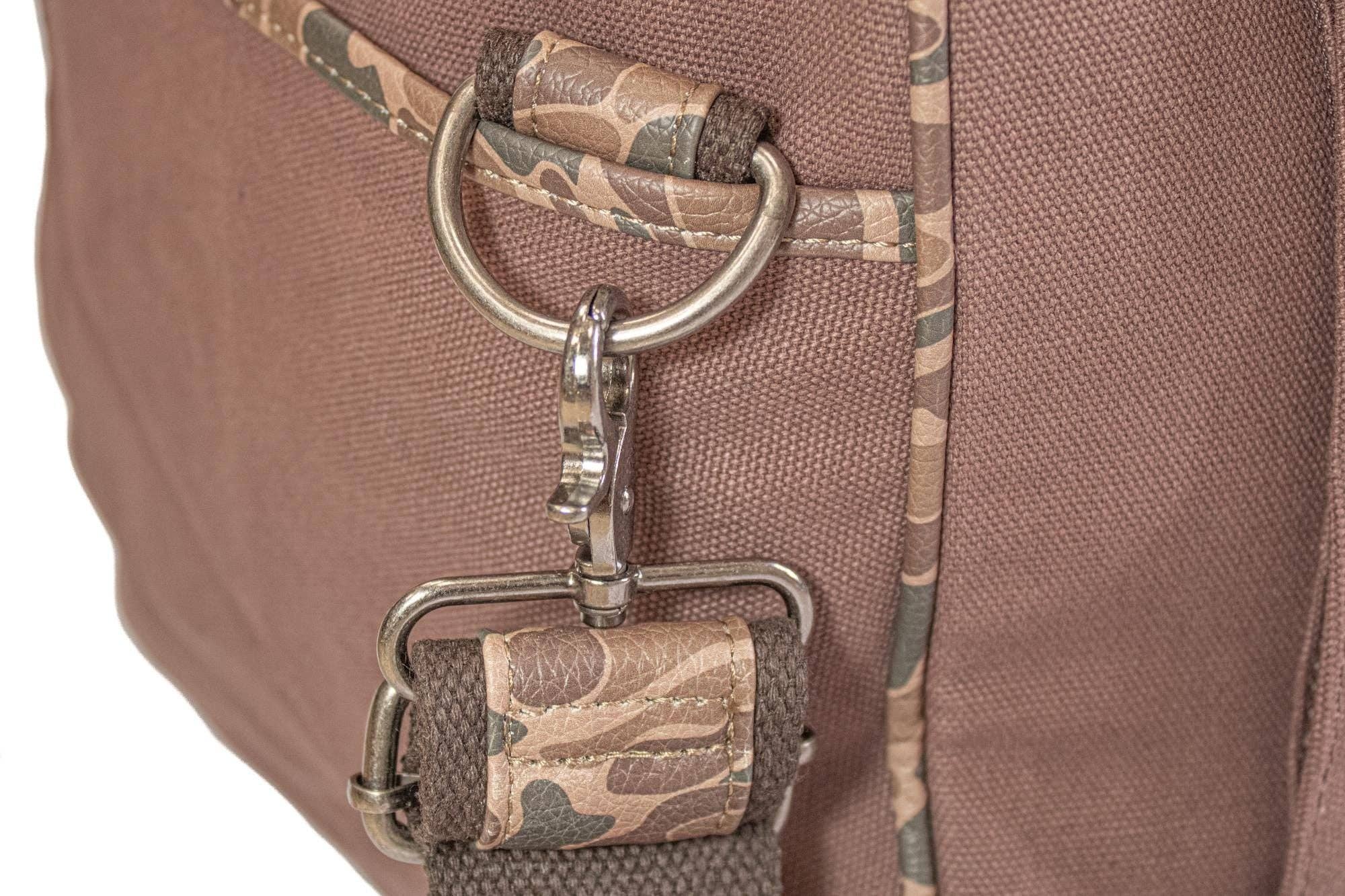 Ole Miss Rebels Camo Canvas Weekender Bag