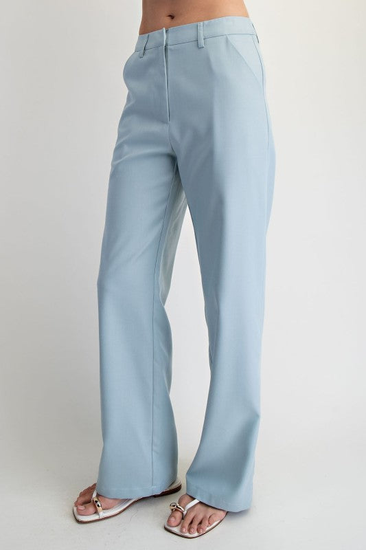 Straight Tailored Pants