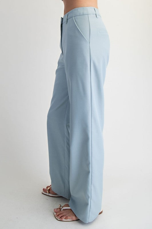Straight Tailored Pants