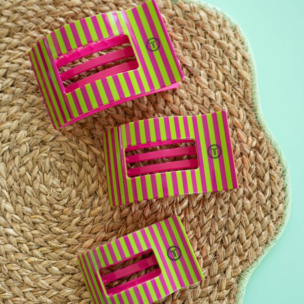 Summer Crush | Large | Flat Rectangle Hair Clip