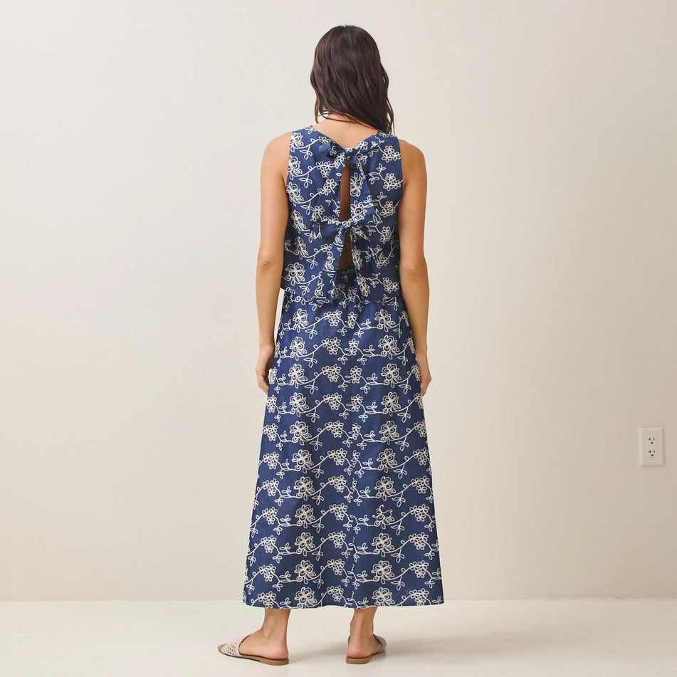 Amelia Embroidered Skirt