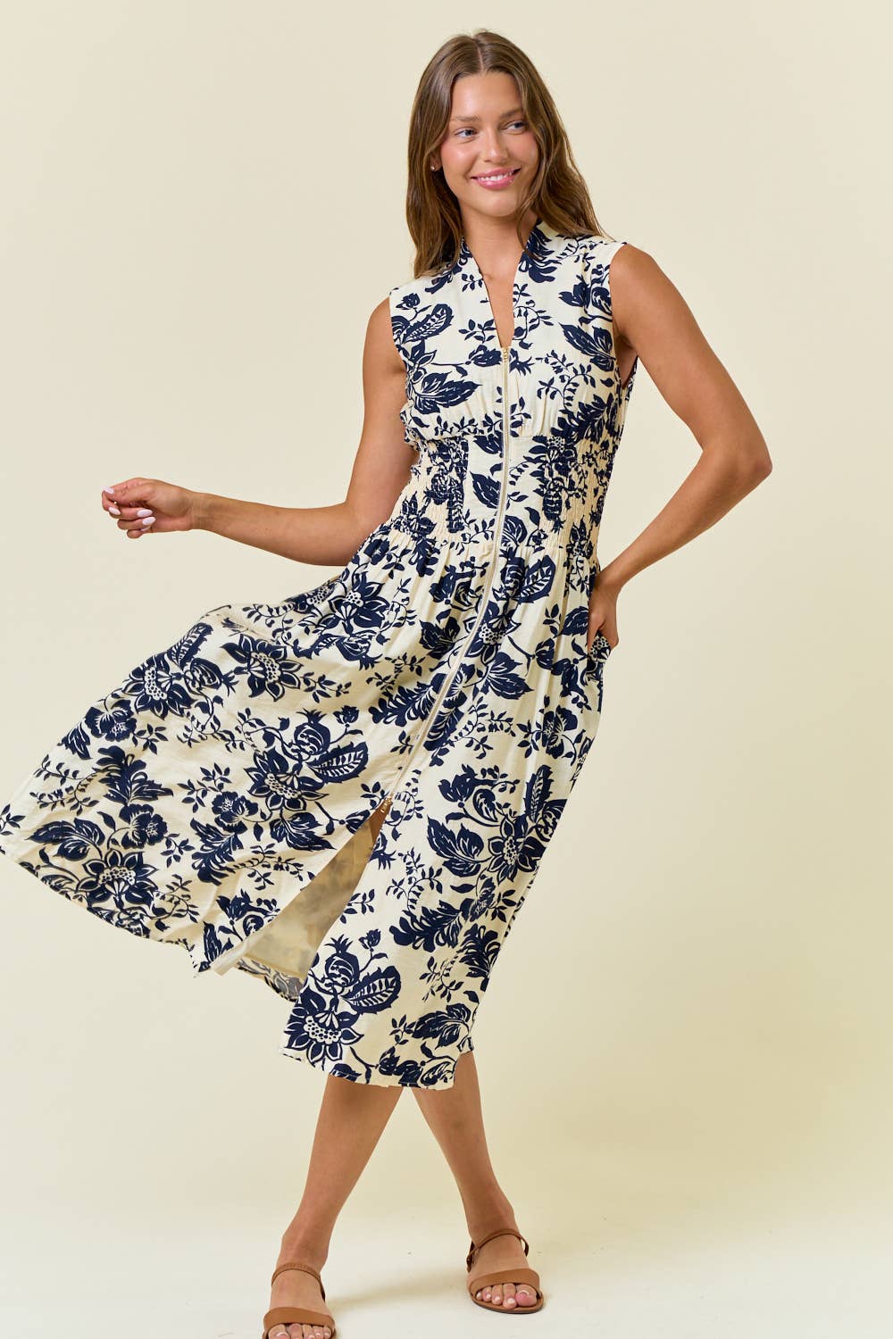 The Blue Willow Dress