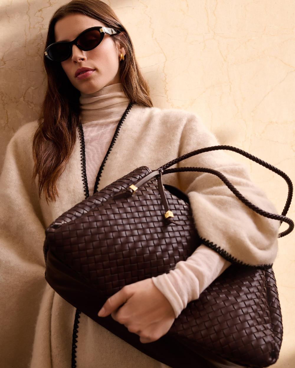 KL Nova Hand Woven Large Shoulder Bag
