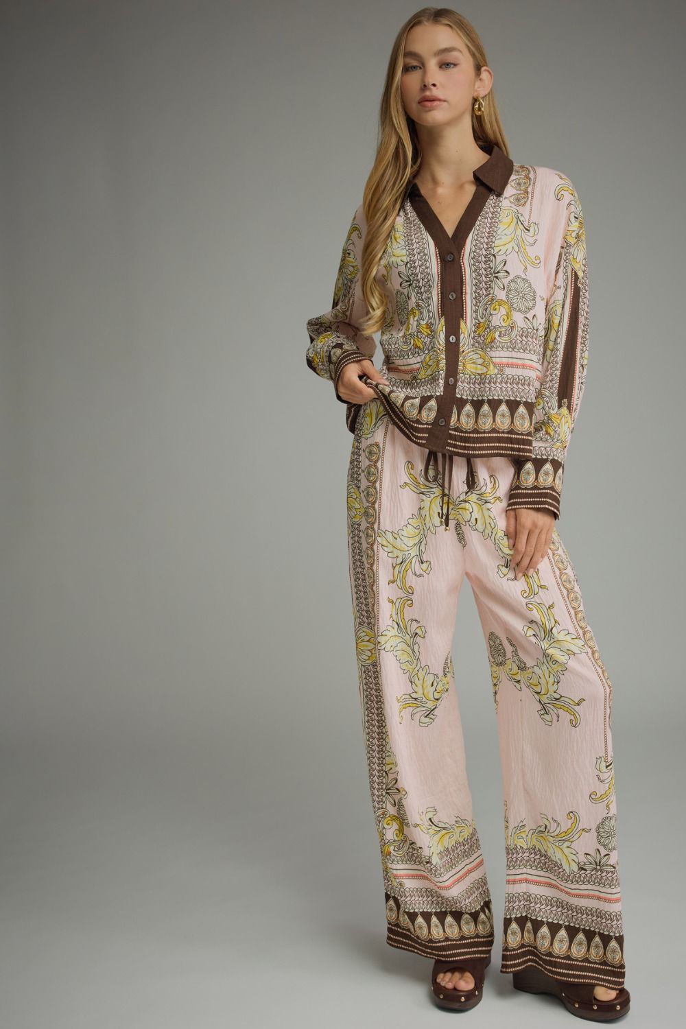 The Amalfi Print Pant