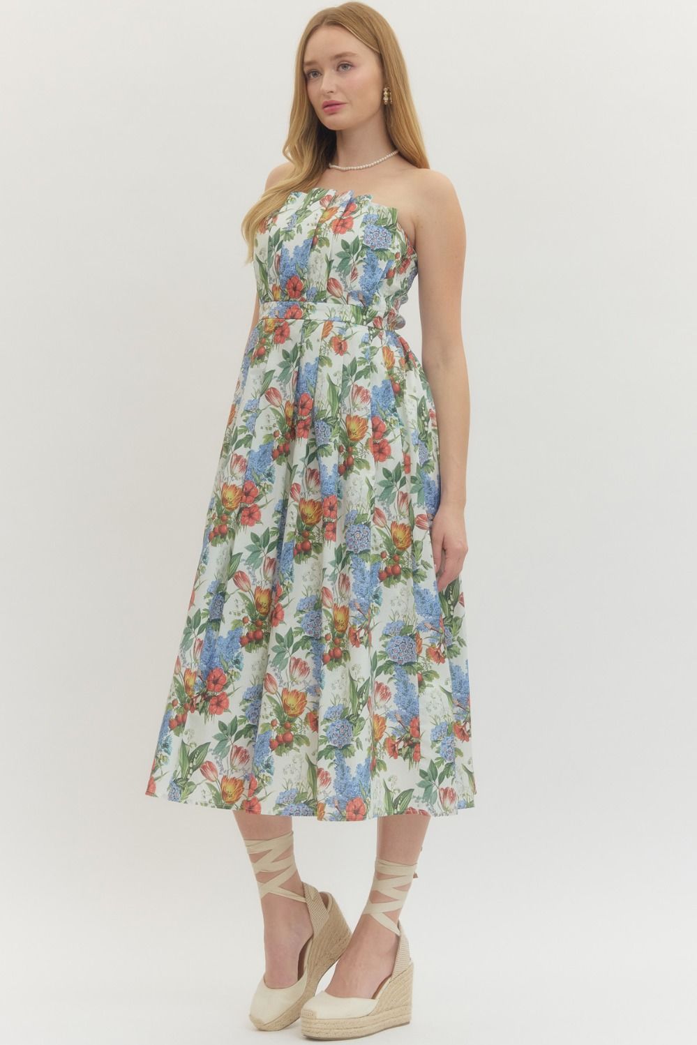 Secret Garden Midi Dress