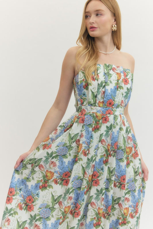 Secret Garden Midi Dress