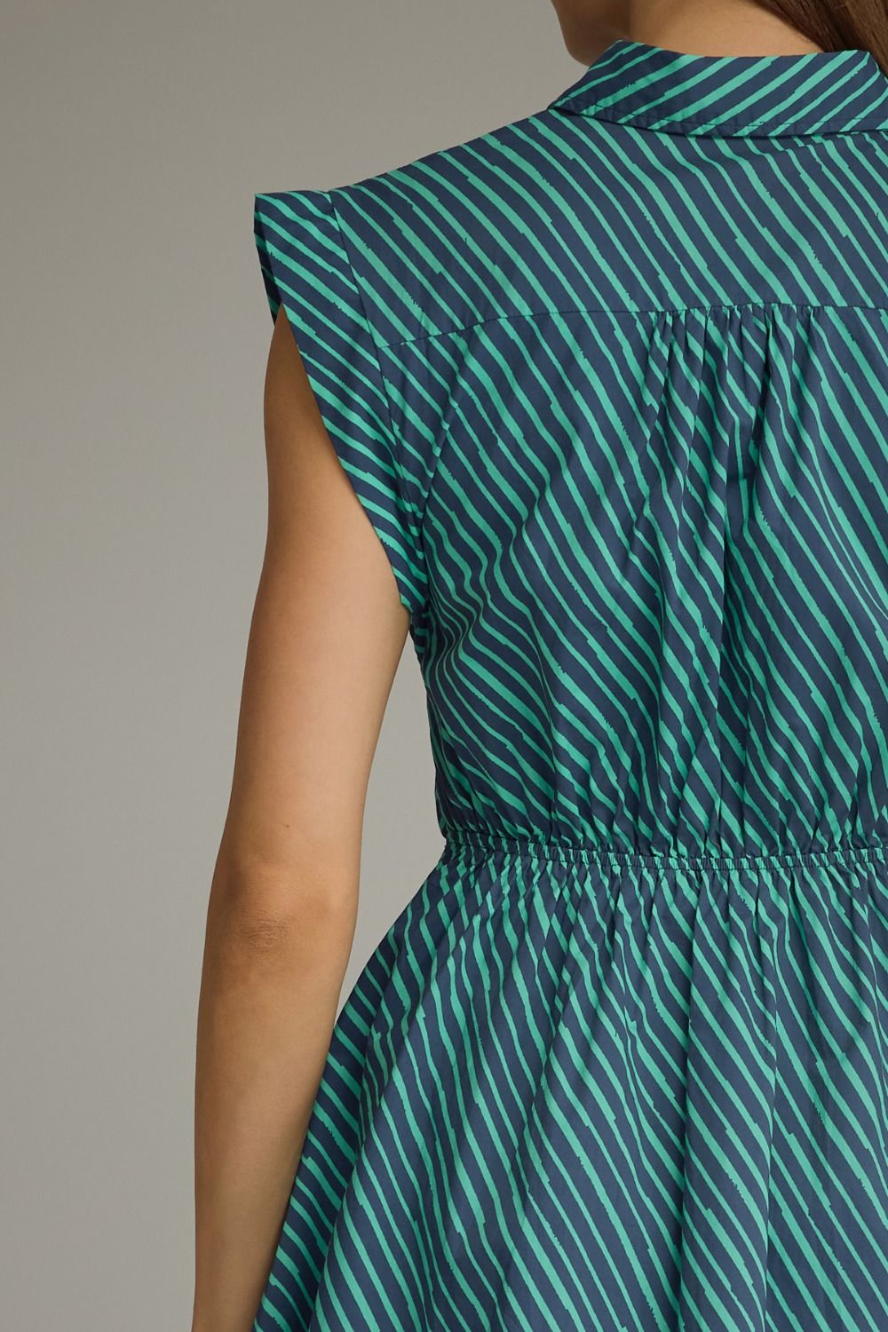 The Tied in teal Dress