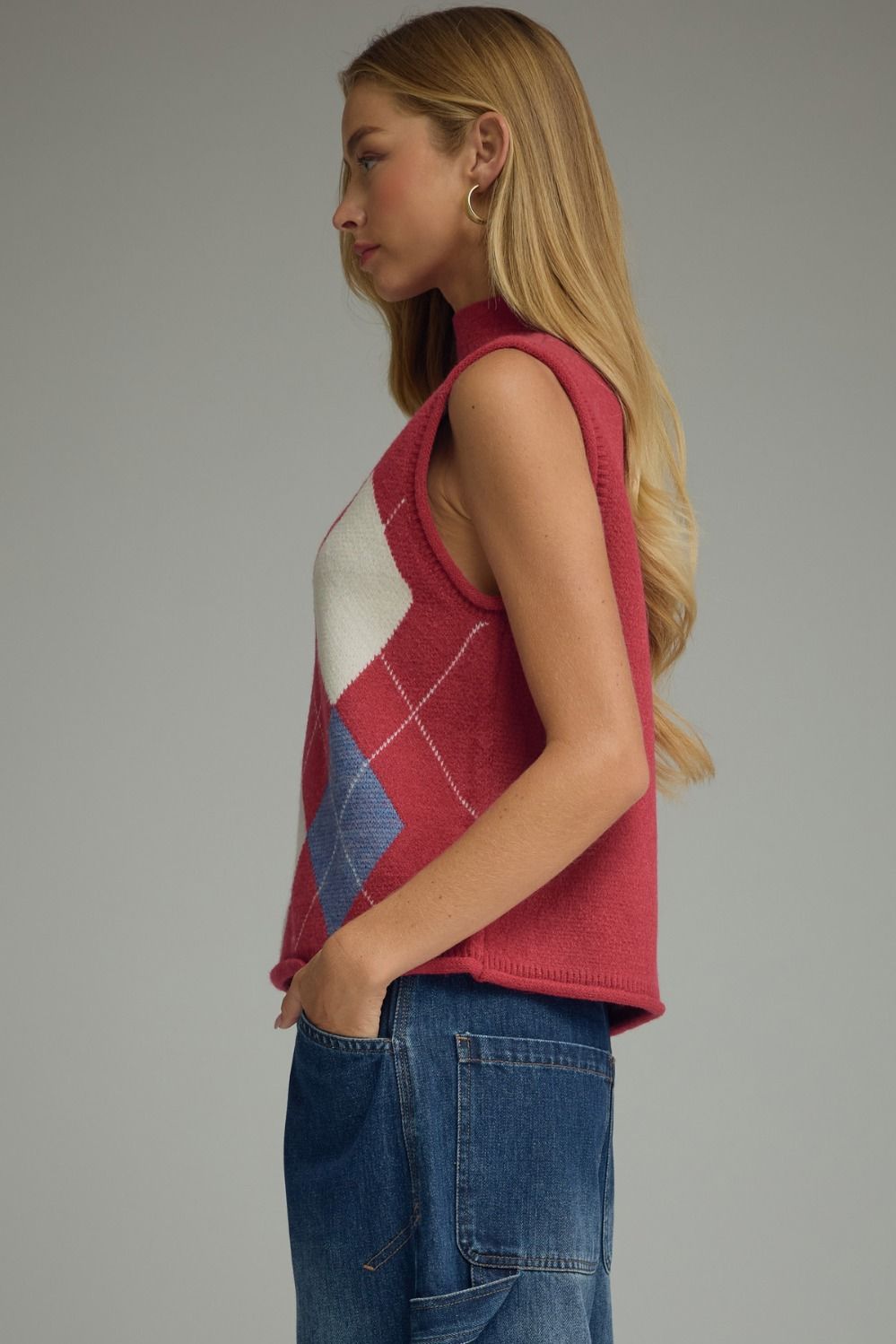 Preppy in plaid top