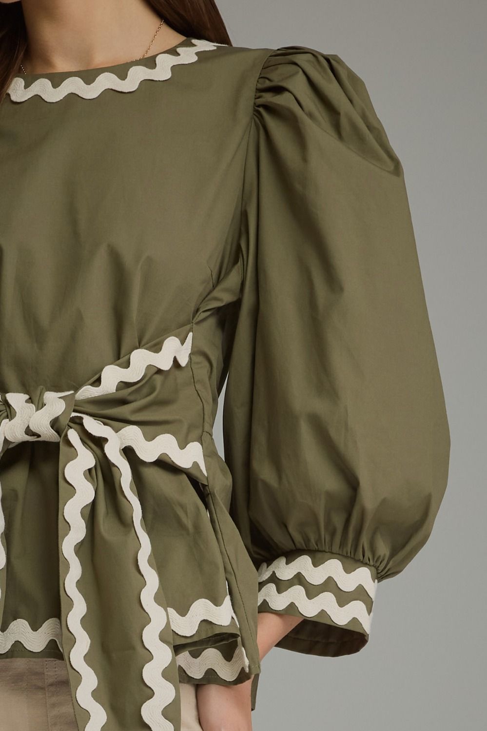 The Olive Branch Top