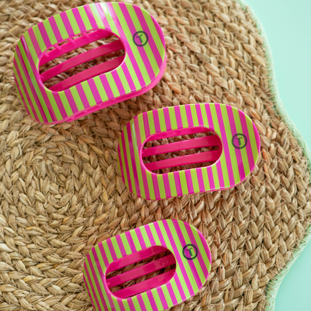 Summer Crush | Medium | Flat Round Hair Clip