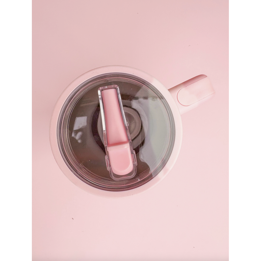 Floral Patchwork 40oz Tumbler - Spill Proof Lid + Flip Straw