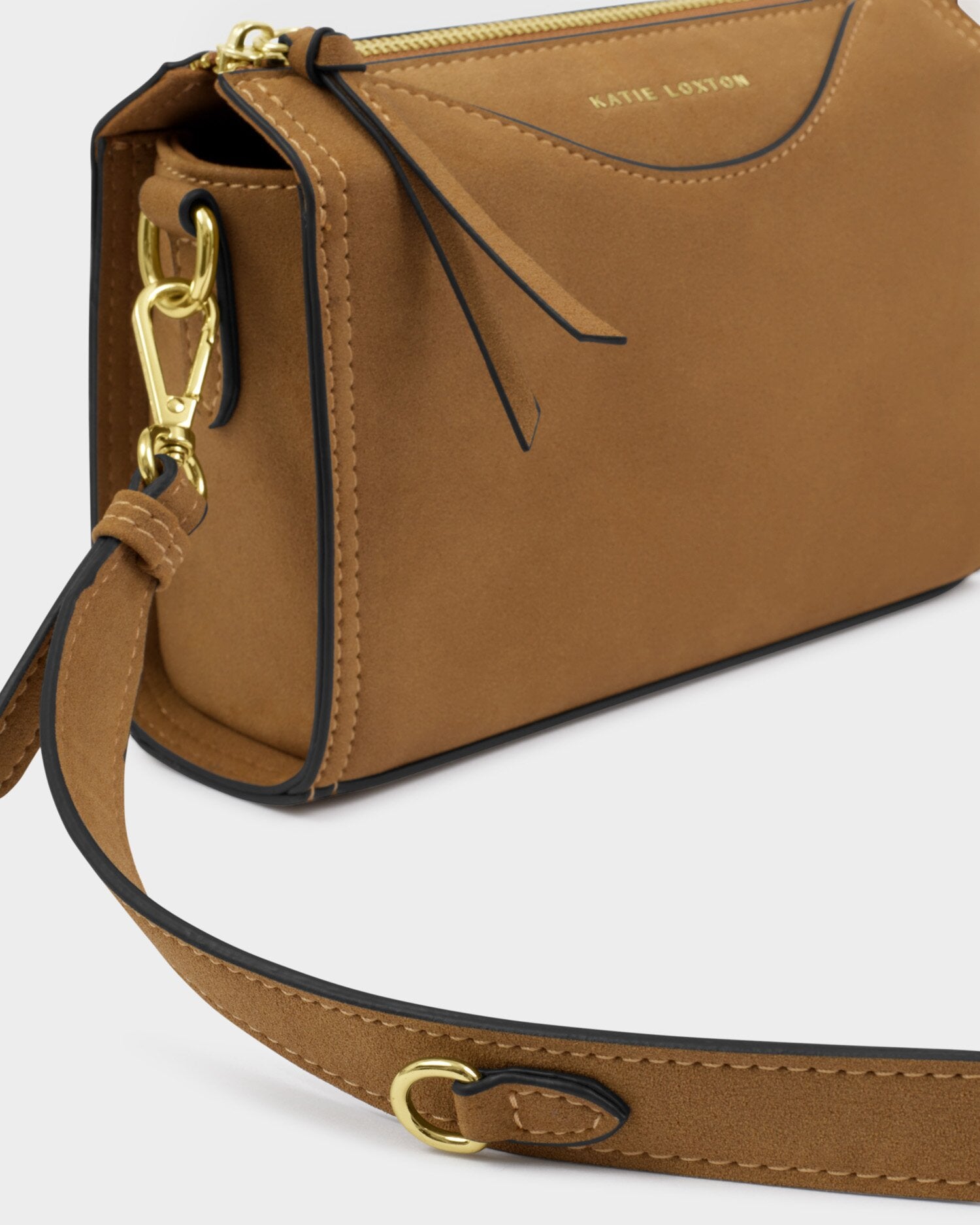 KL Alba Suedette Crossbody Bag