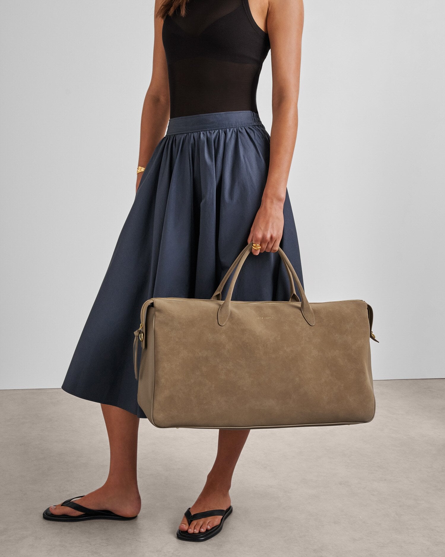 Milan Suedette Cabin Bag