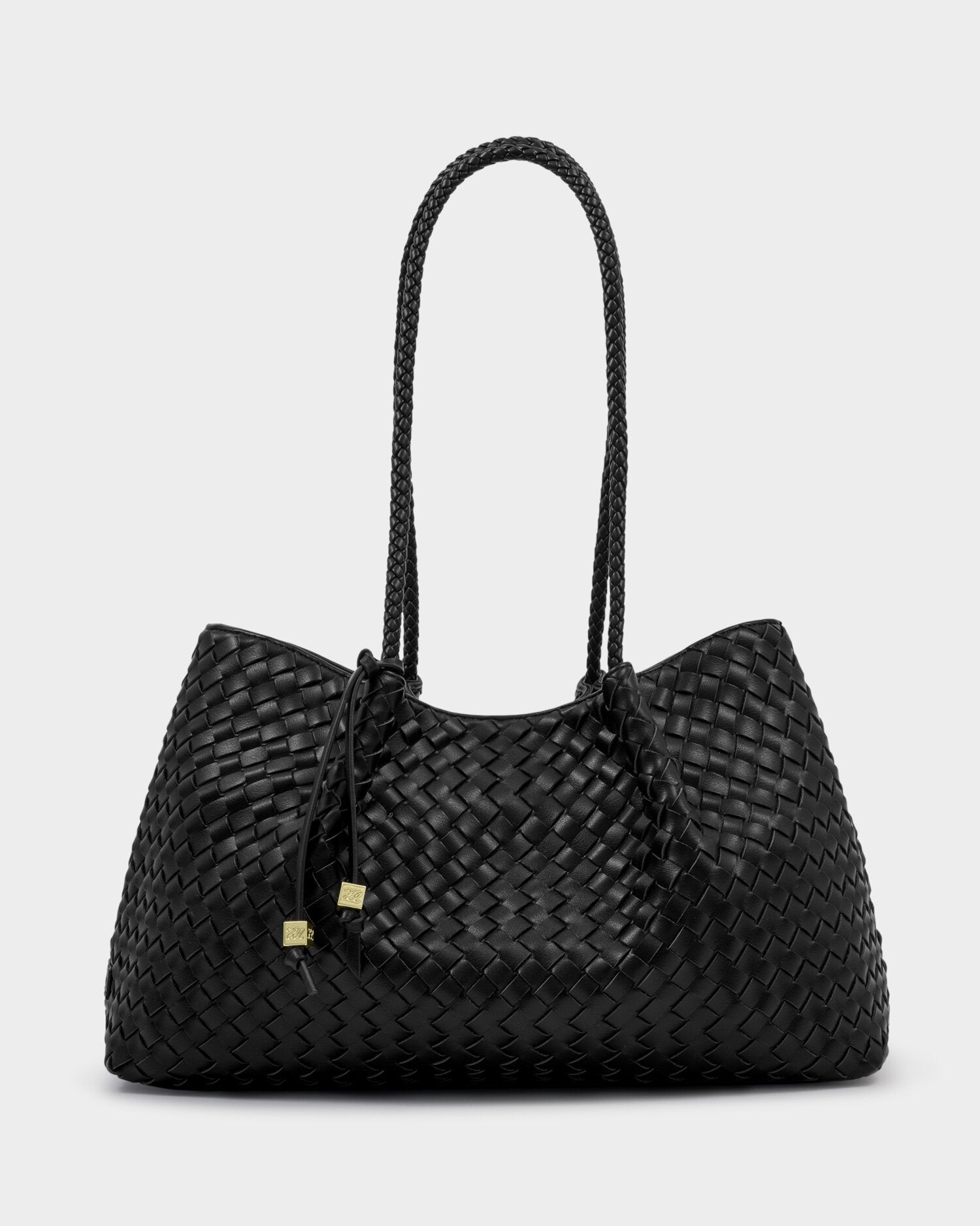 KL Nova Raffia Small Shoulder Tote