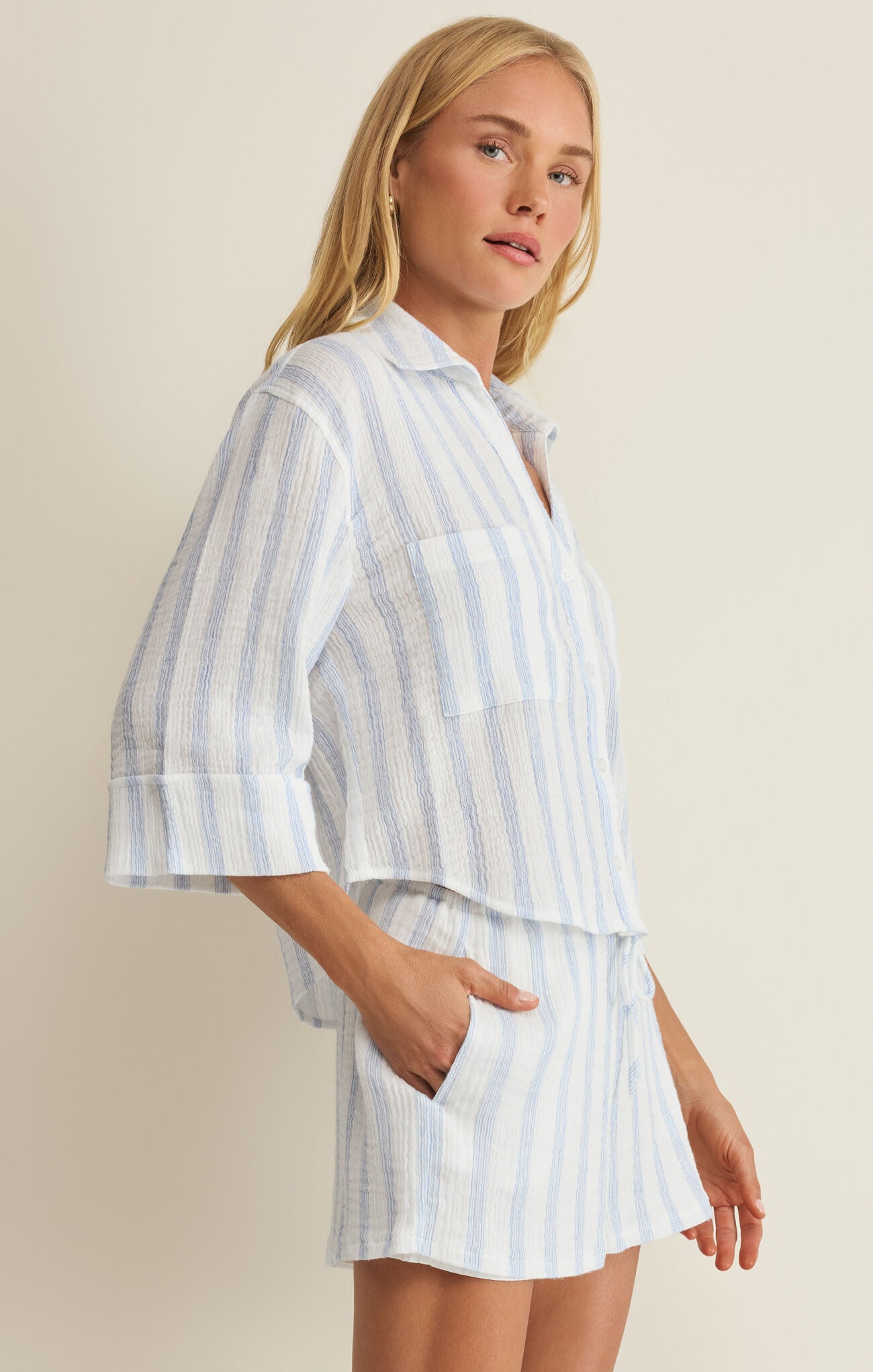 Helena Striped Shirt  Z Supply