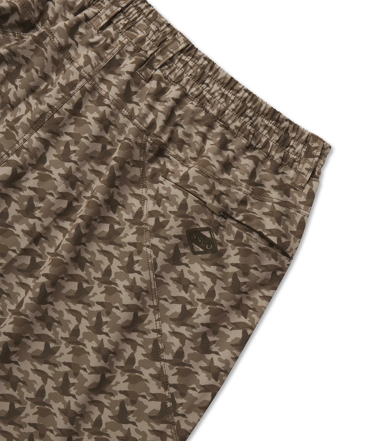 Everyday Hybrid Shorts-Mallard Mirage